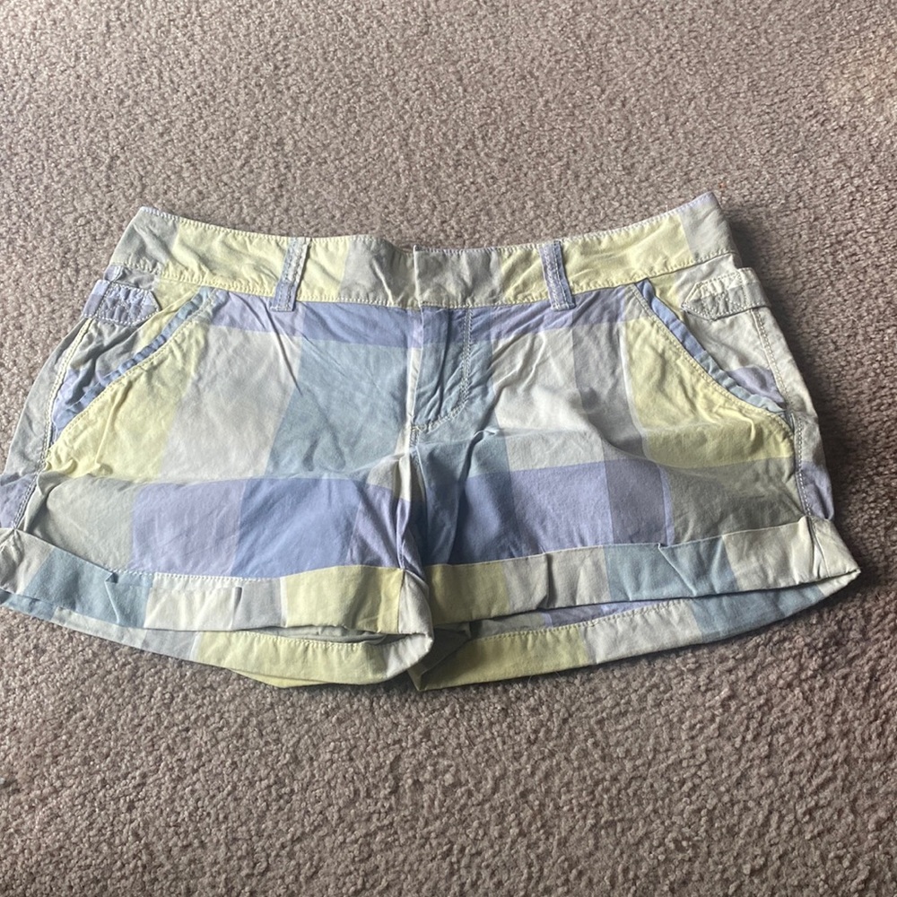 Checkered shorts